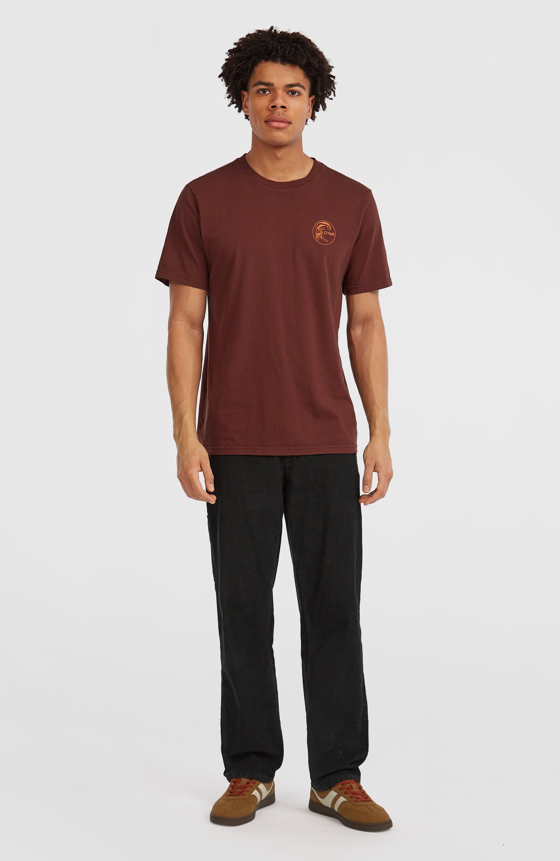 O'Riginals Retro Back-Print T-Shirt Men Hazel Spice