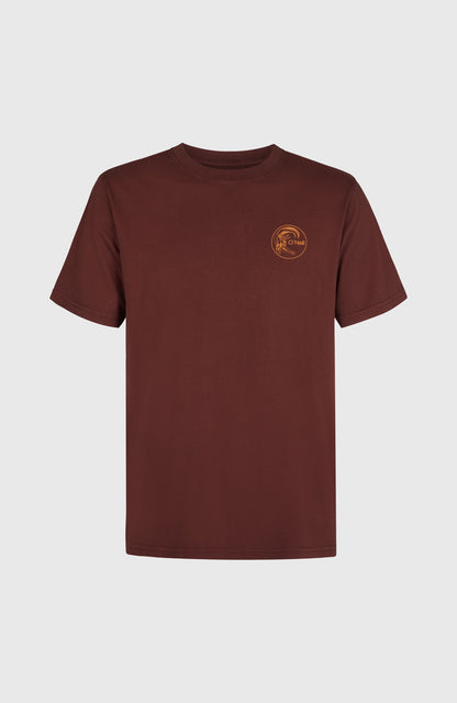 O'Riginals Retro Back-Print T-Shirt Men Hazel Spice
