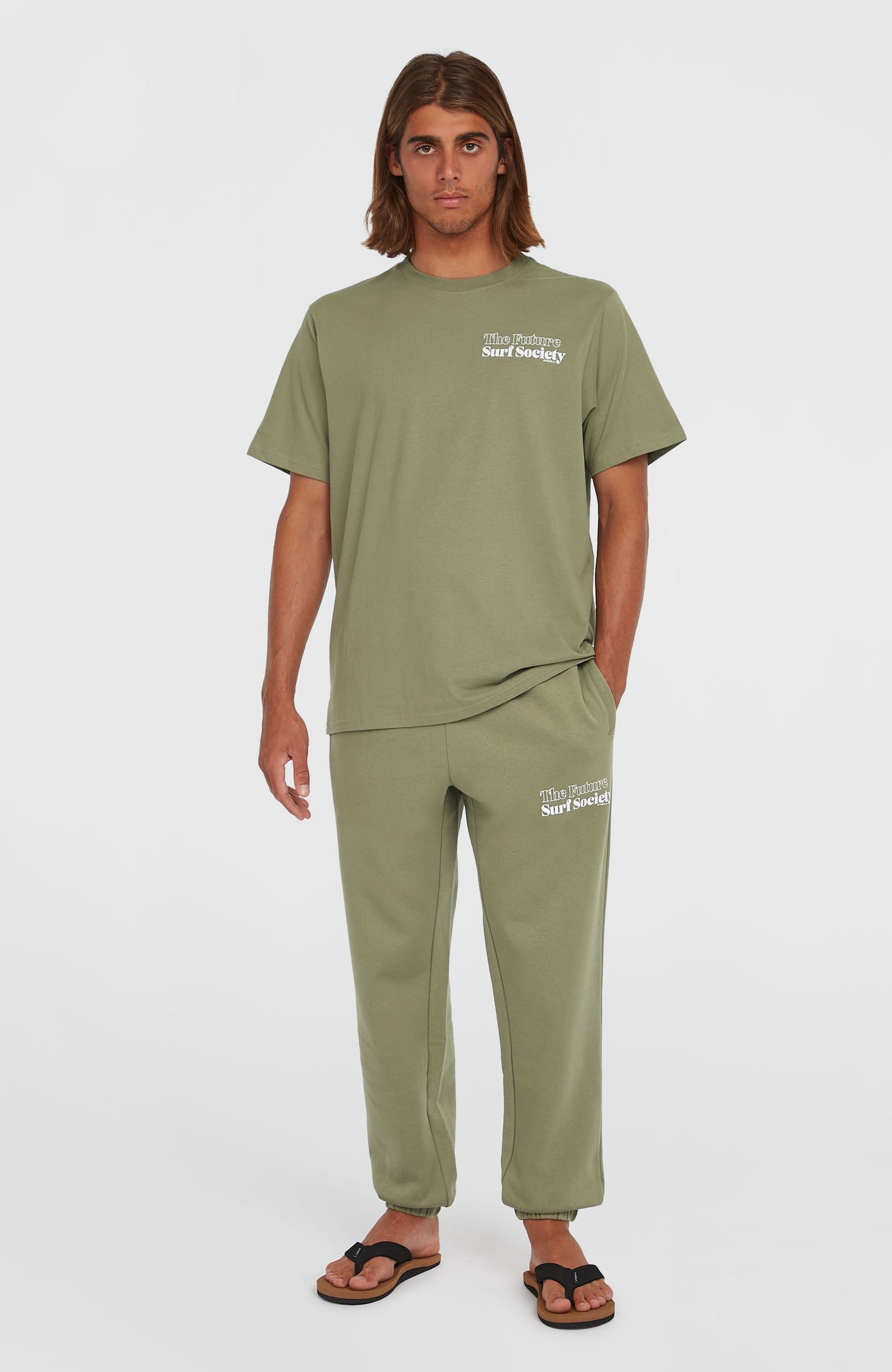 Future Surf Society T-Shirt Men Avery Fern