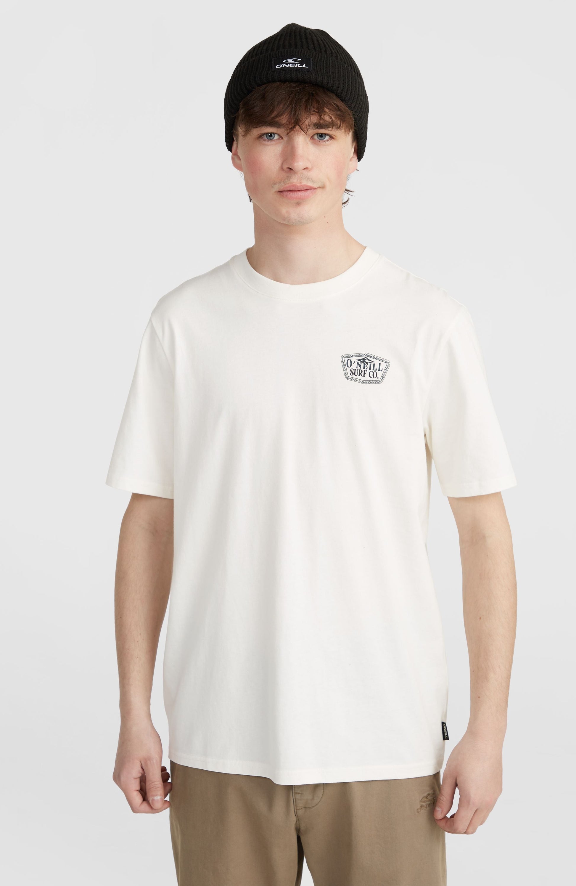 Small Chest Print T-Shirt Men Snow White