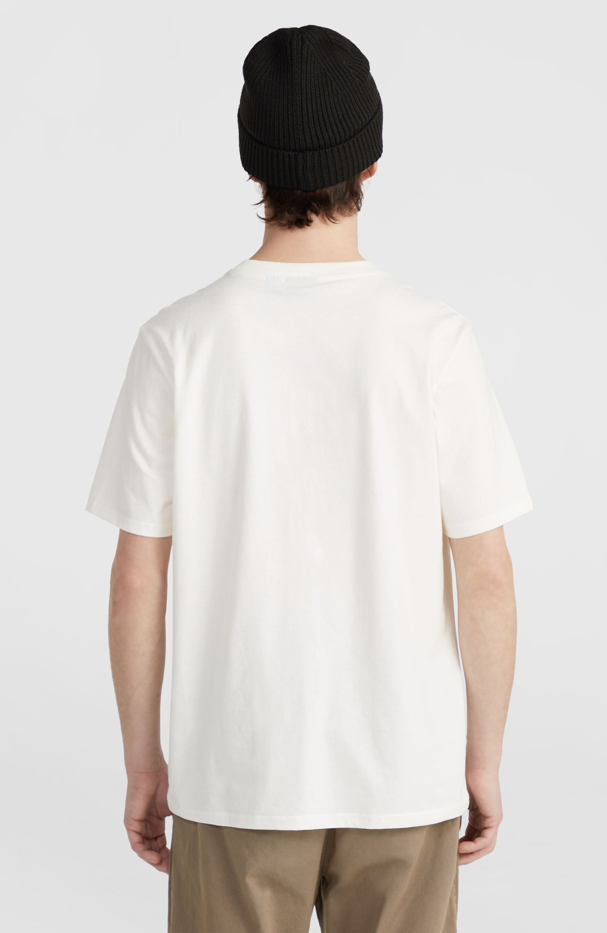 Small Chest Print T-Shirt Men Snow White