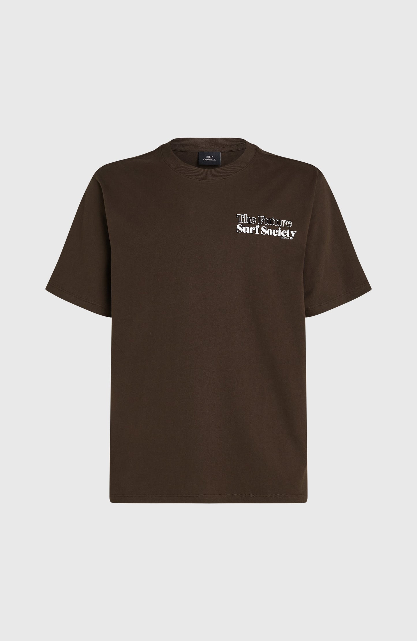 Future Surf Society T-Shirt Men Coffee Bean