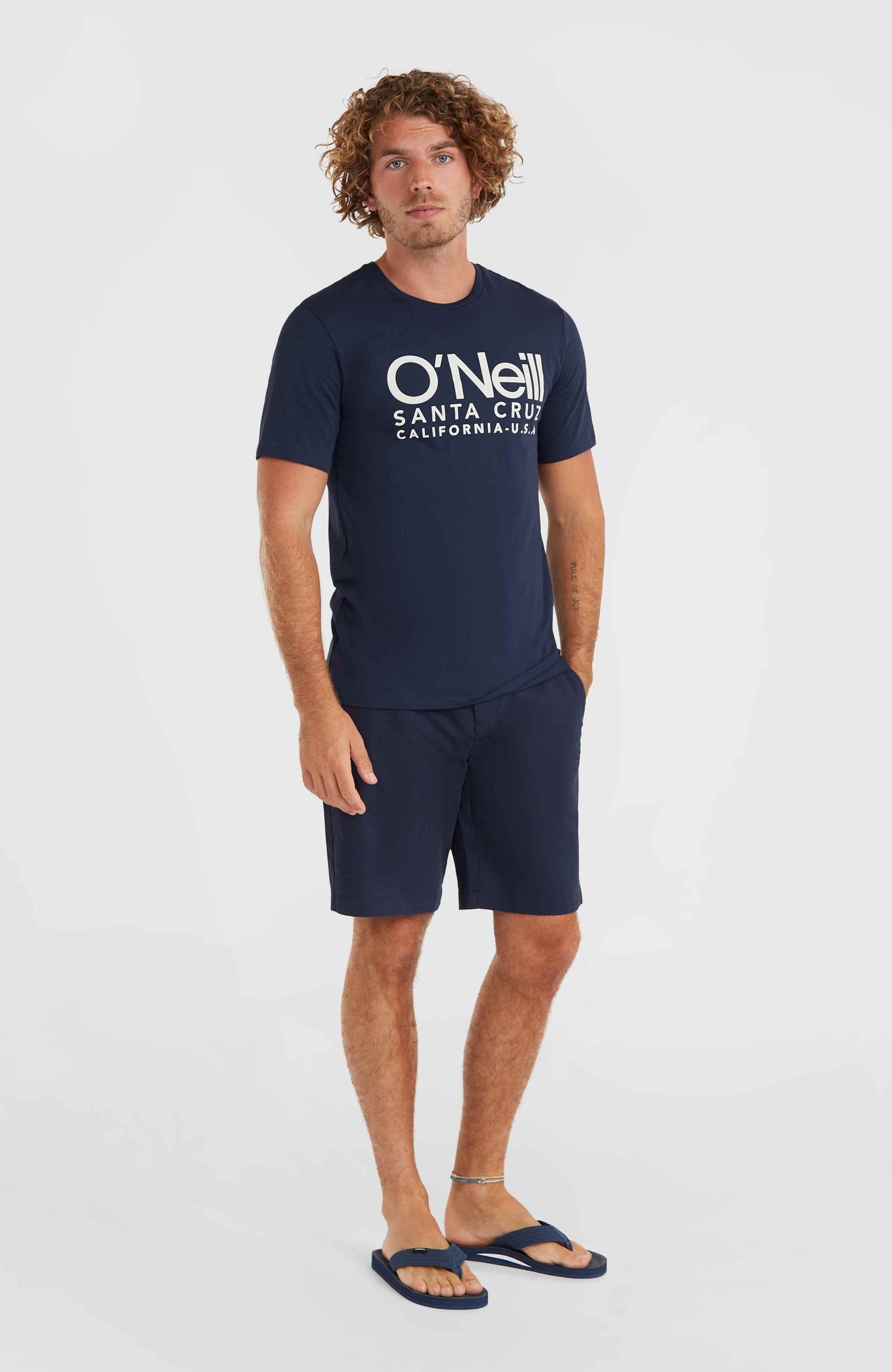 Cali Original T-Shirt Men Ink Blue