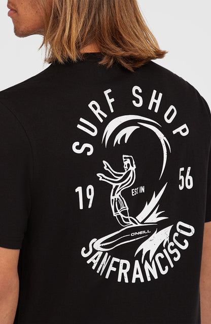 O'Riginals Surf Shop T-Shirt Men Black Out