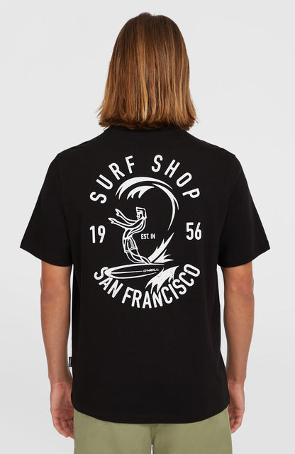O'Riginals Surf Shop T-Shirt Men Black Out