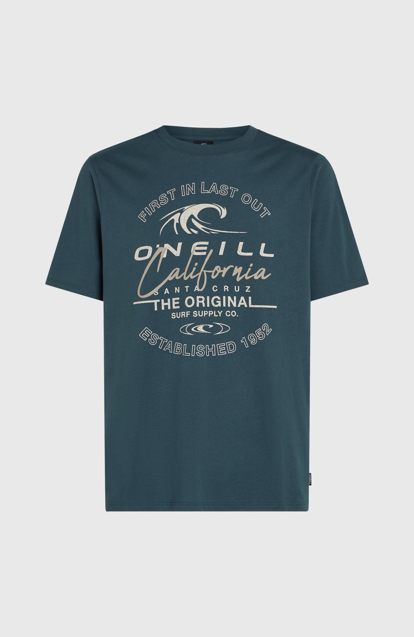 Cali Wave T-Shirt Men Alma Steel