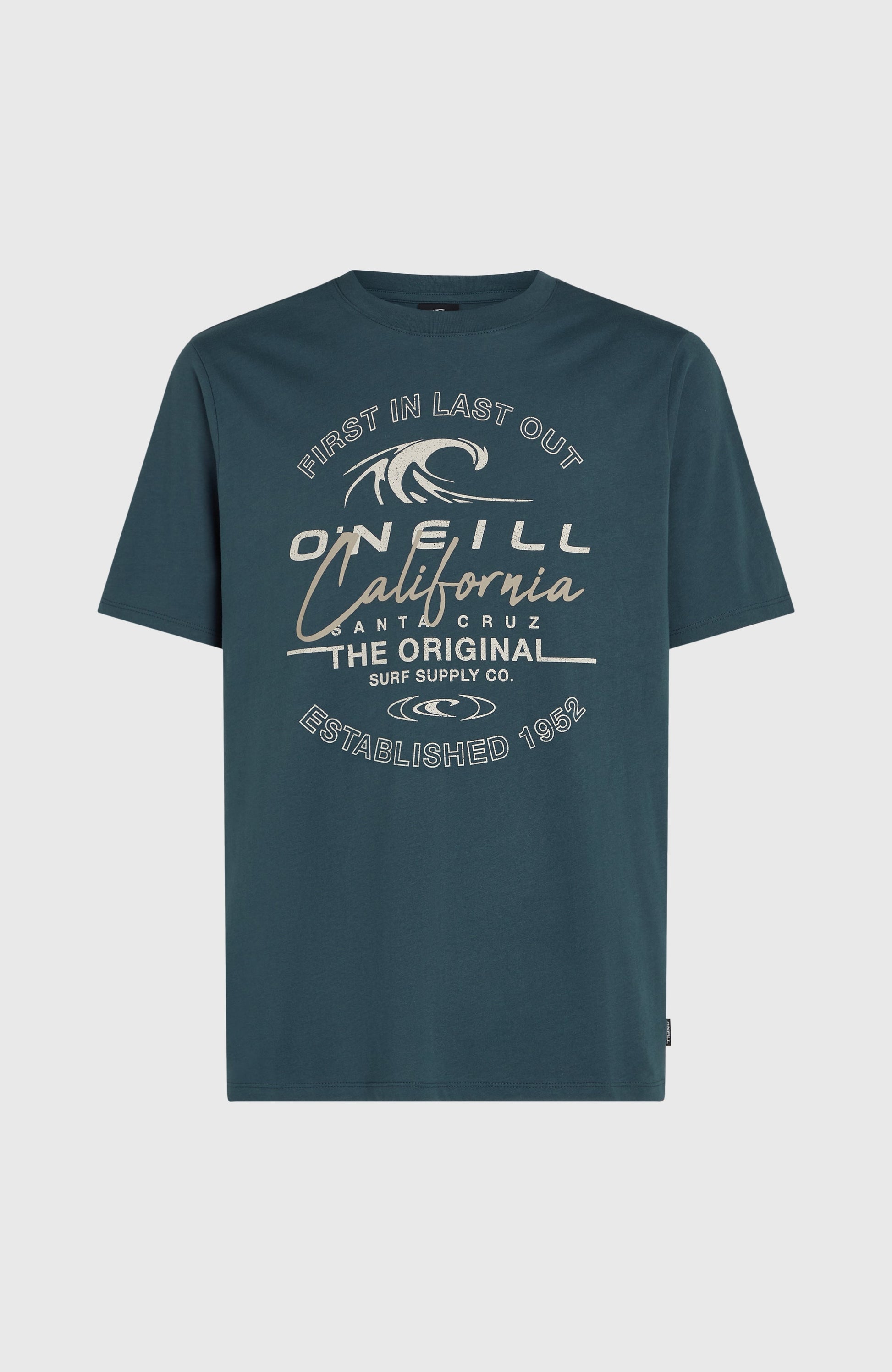 Cali Wave T-Shirt Men Alma Steel