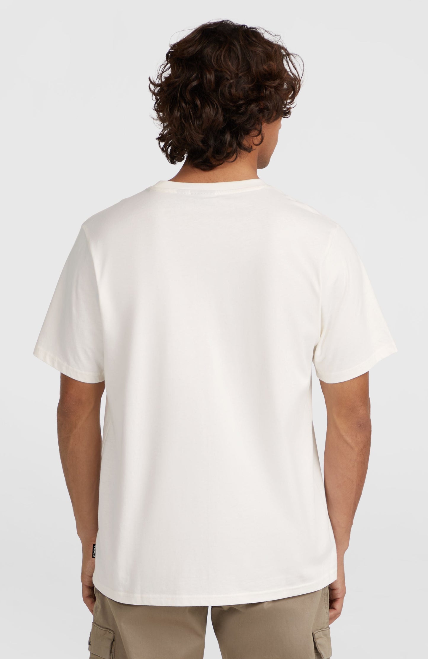 Ikat Graphic T-Shirt Men Snow White