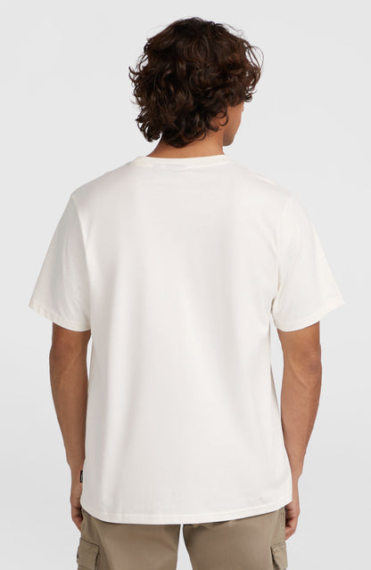 Ikat Graphic T-Shirt Men Snow White