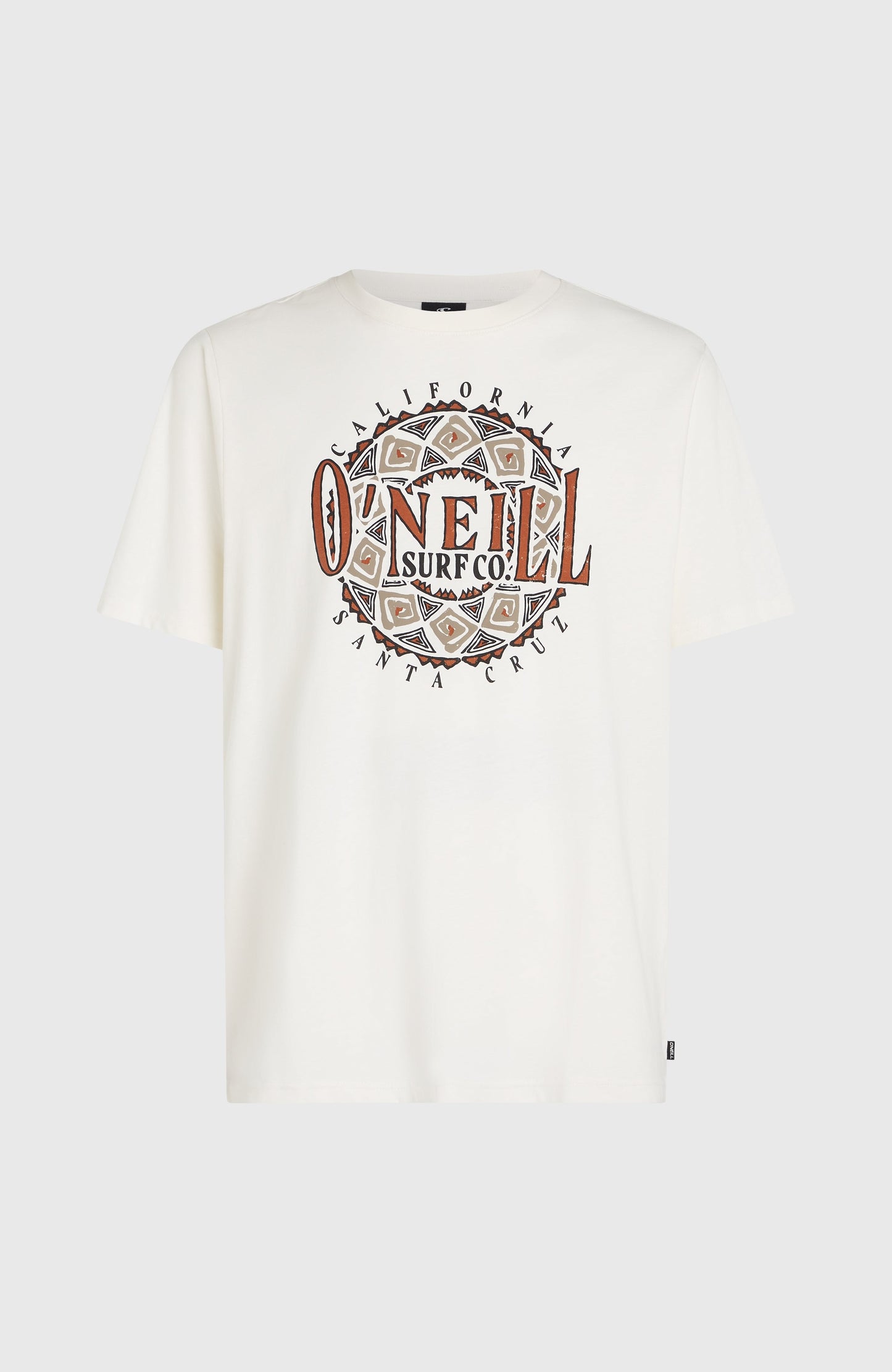 Ikat Graphic T-Shirt Men Snow White