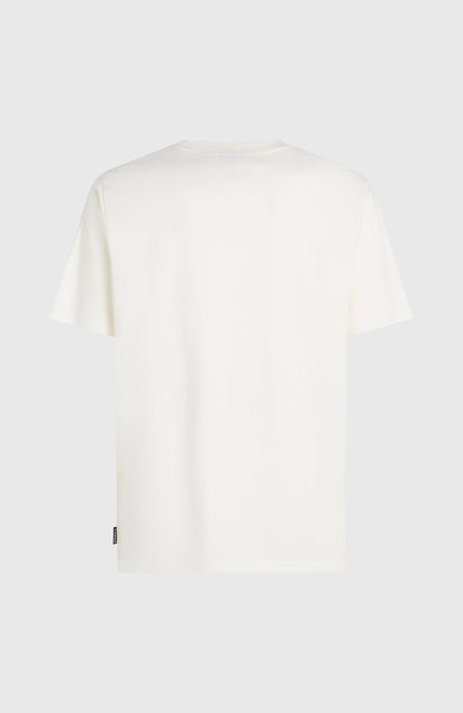 Ikat Graphic T-Shirt Men Snow White