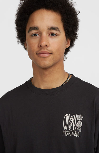 Surf Heroes Graphic T-Shirt Men Black Out
