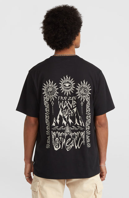 Surf Heroes Graphic T-Shirt Men Black Out