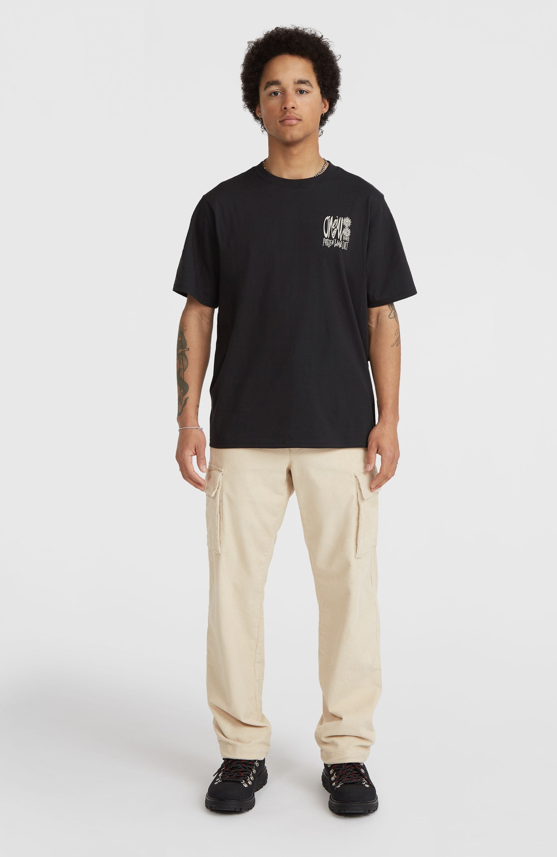 Surf Heroes Graphic T-Shirt Men Black Out
