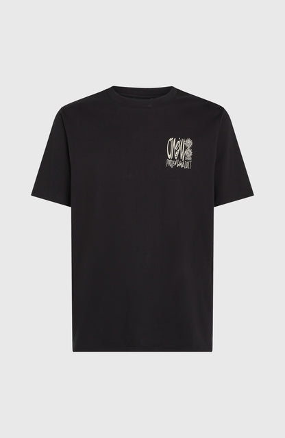 Surf Heroes Graphic T-Shirt Men Black Out