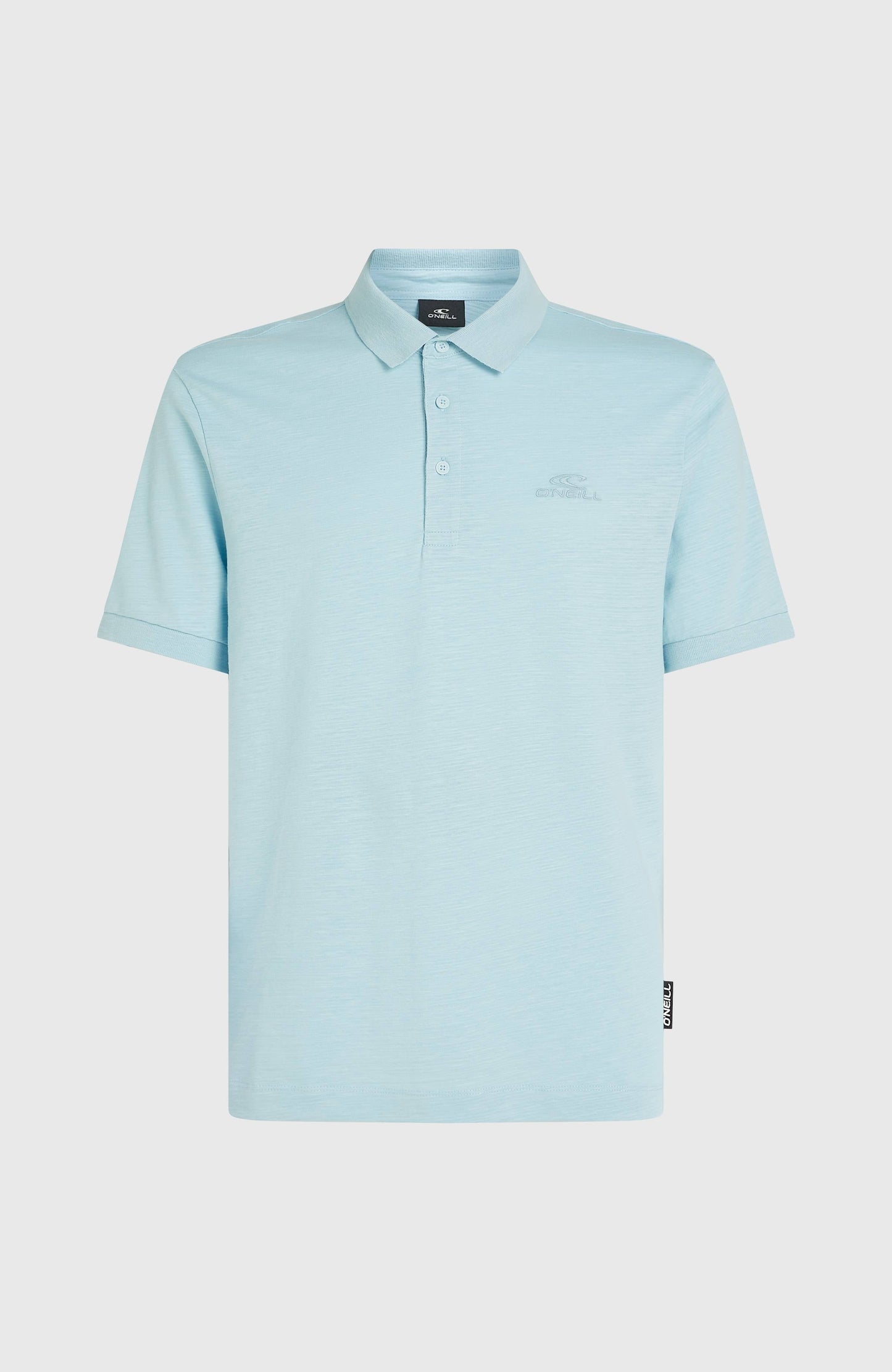Slub Small Logo Polo Men Morning Glory