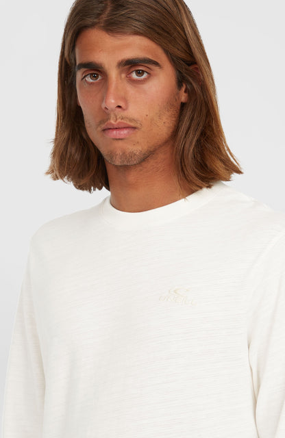 O'Neill Slub Long-Sleeve T-Shirt Men Snow White