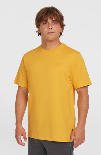 Small Logo T-Shirt Men Golden Haze