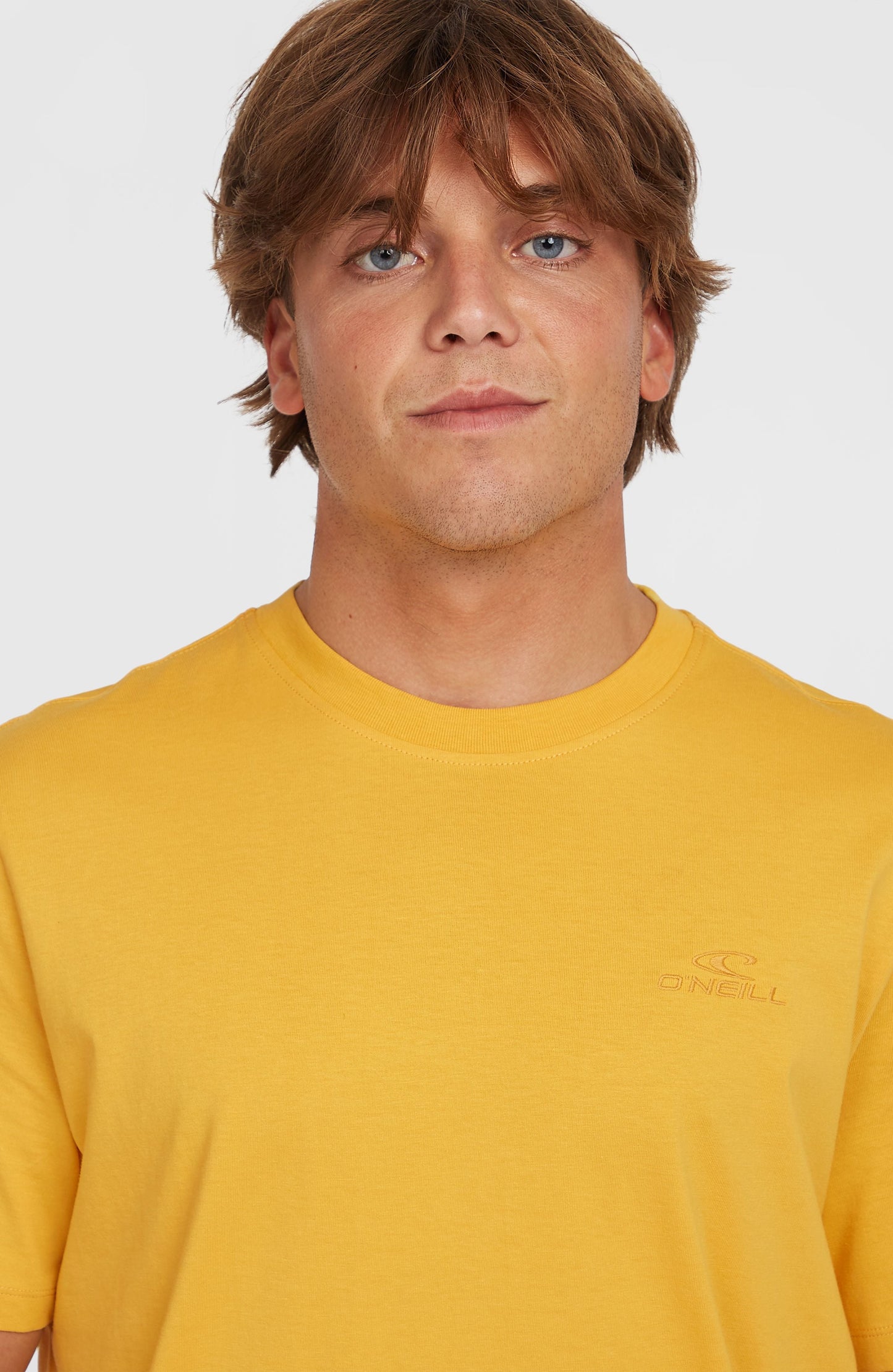 Small Logo T-Shirt Men Golden Haze