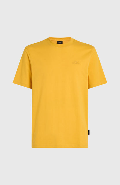 Small Logo T-Shirt Men Golden Haze