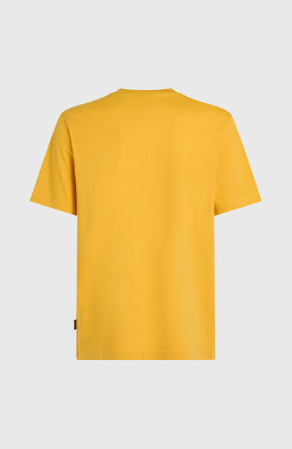 Small Logo T-Shirt Men Golden Haze