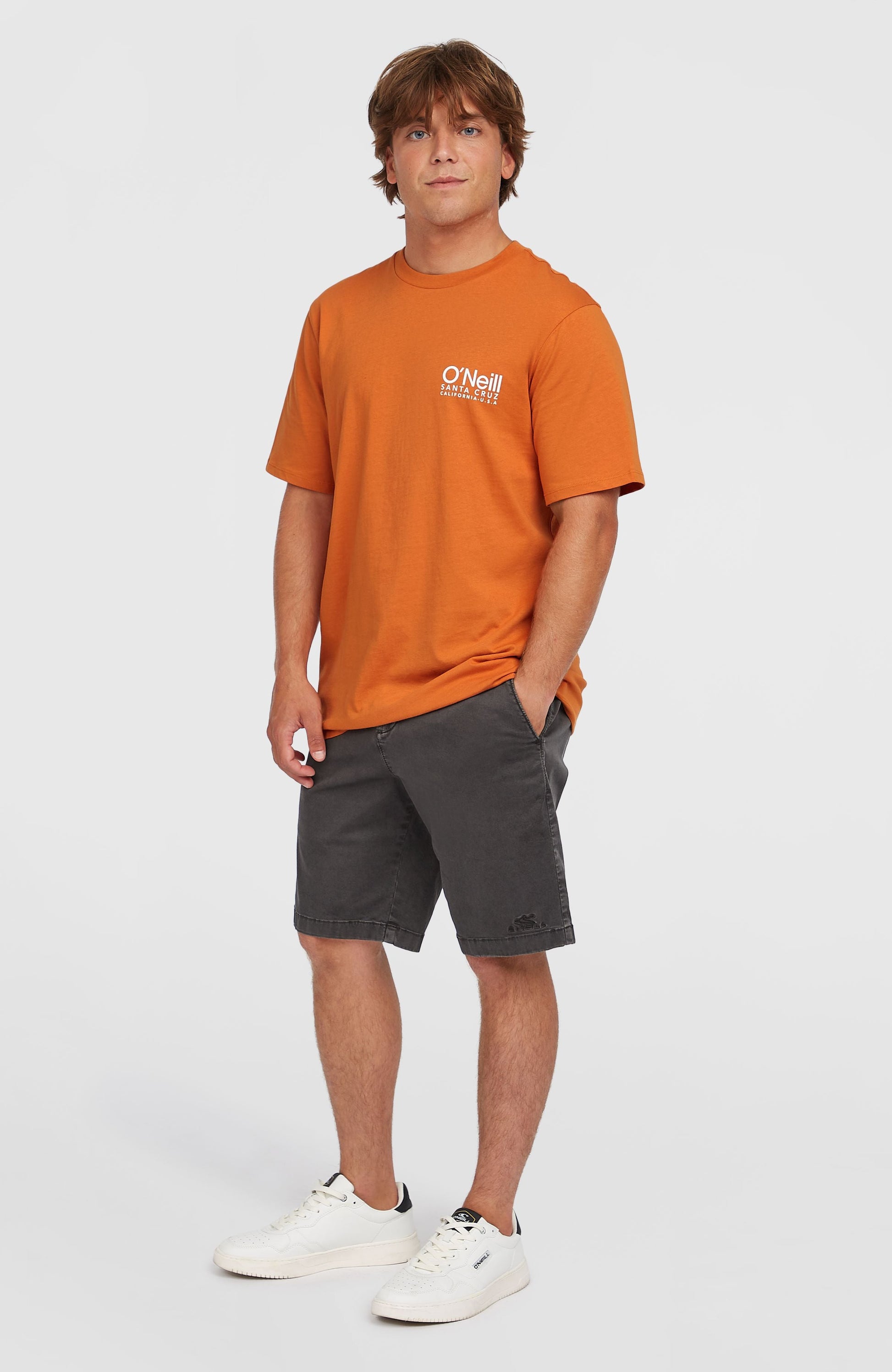 Original Cali Logo T-Shirt Men Cinnamon Stick