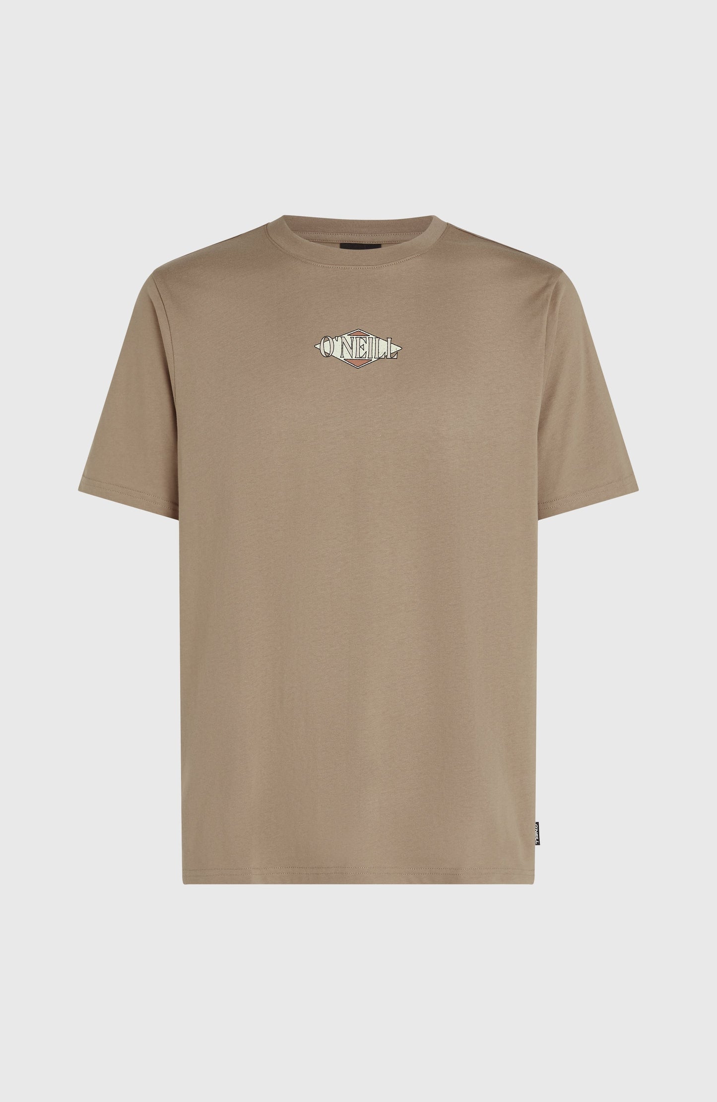 Back Print T-Shirt Men Concrete