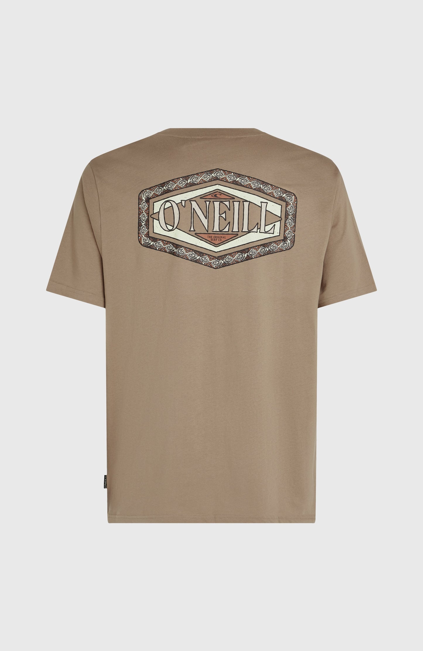 Back Print T-Shirt Men Concrete