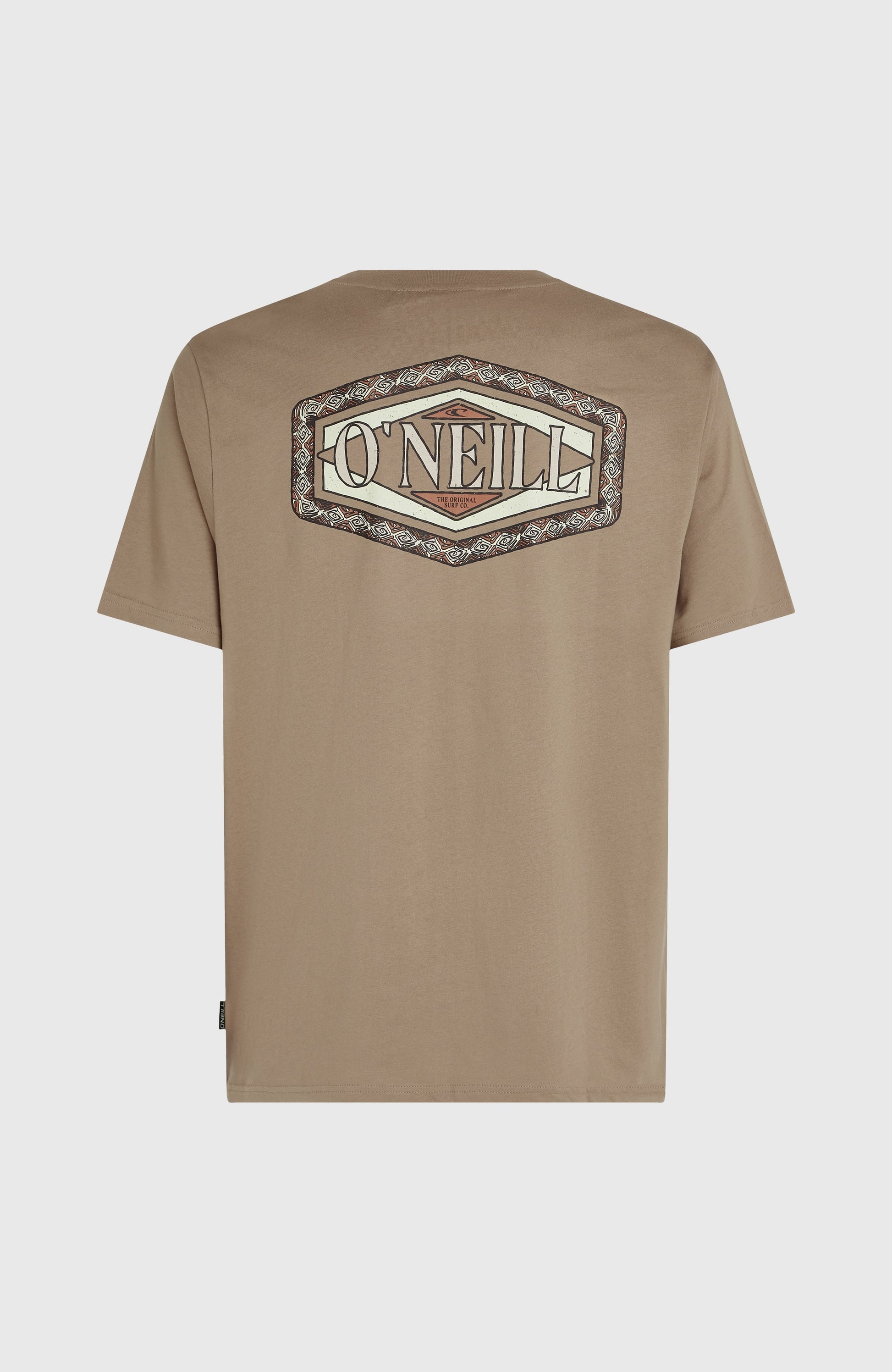 Back Print T-Shirt Men Concrete