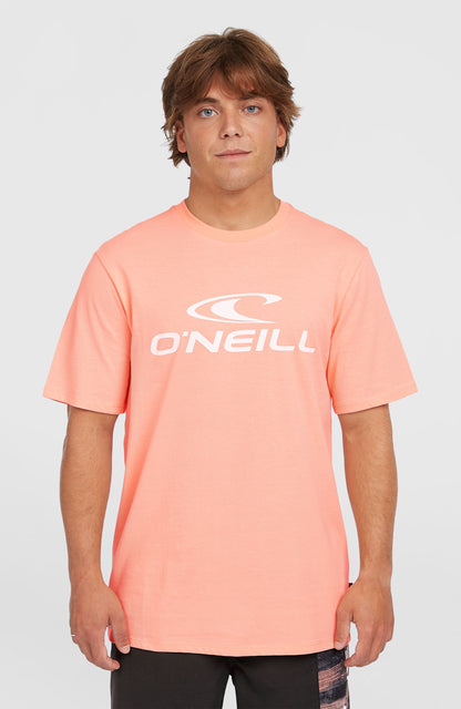Logo T-Shirt Men Coral Pop