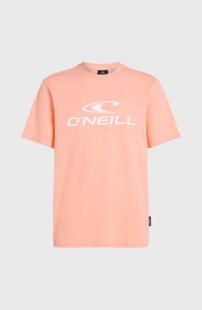 Logo T-Shirt Men Coral Pop
