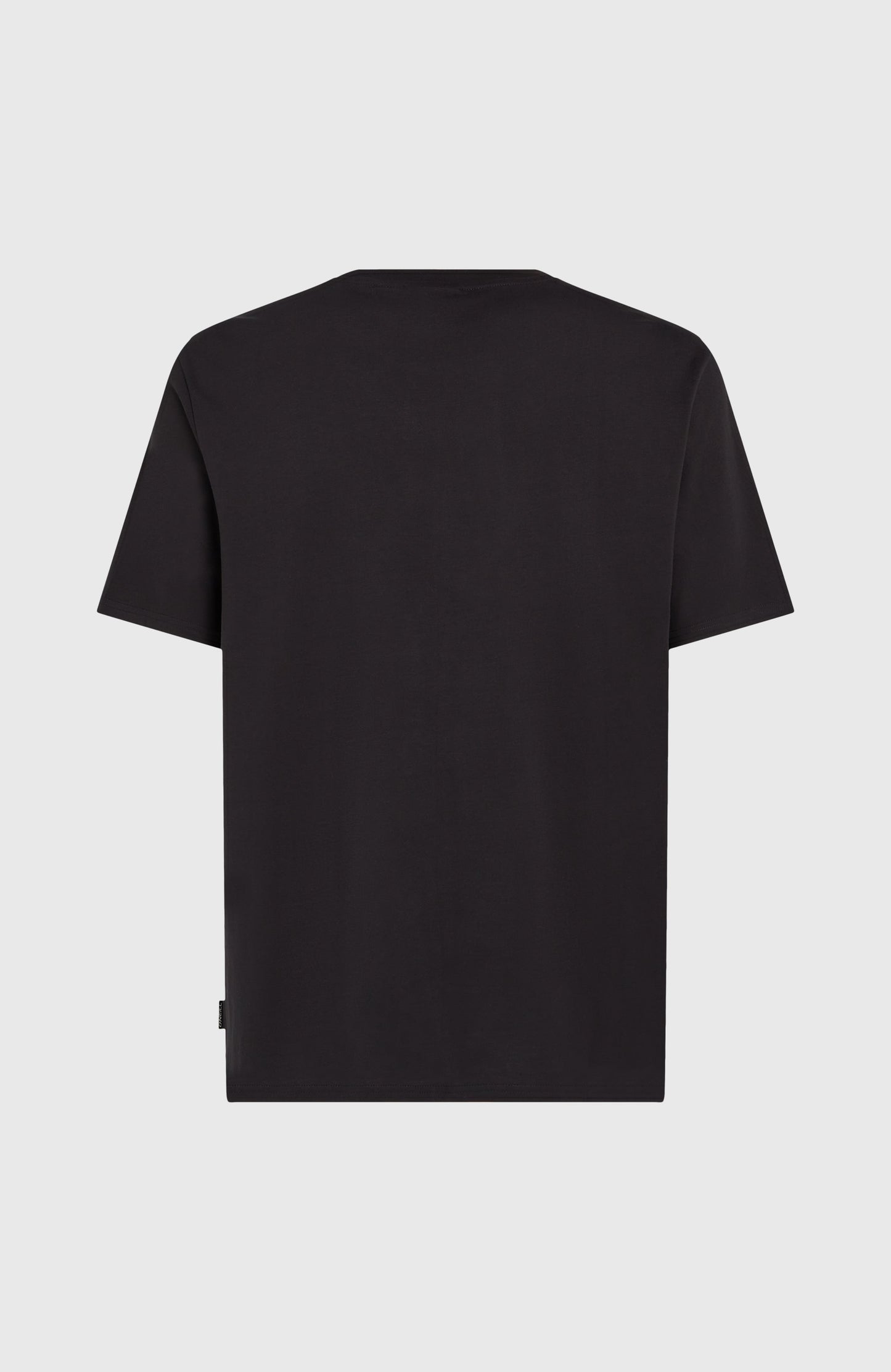 Small Chest Print T-Shirt Men Black Out