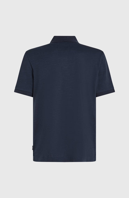 Slub Small Logo Polo Men Ink Blue