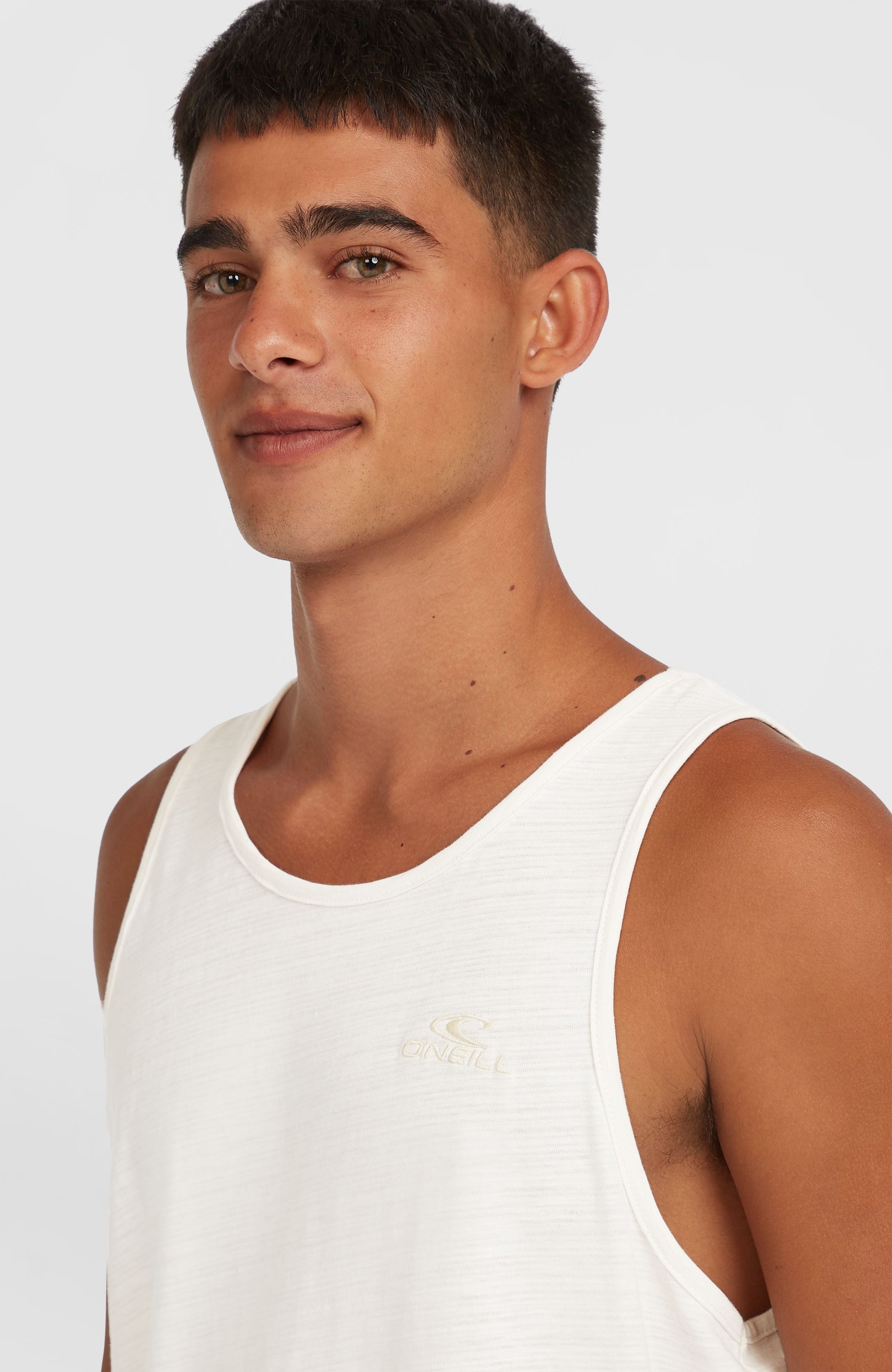 O’Neill Slub Tank Top Men Snow White