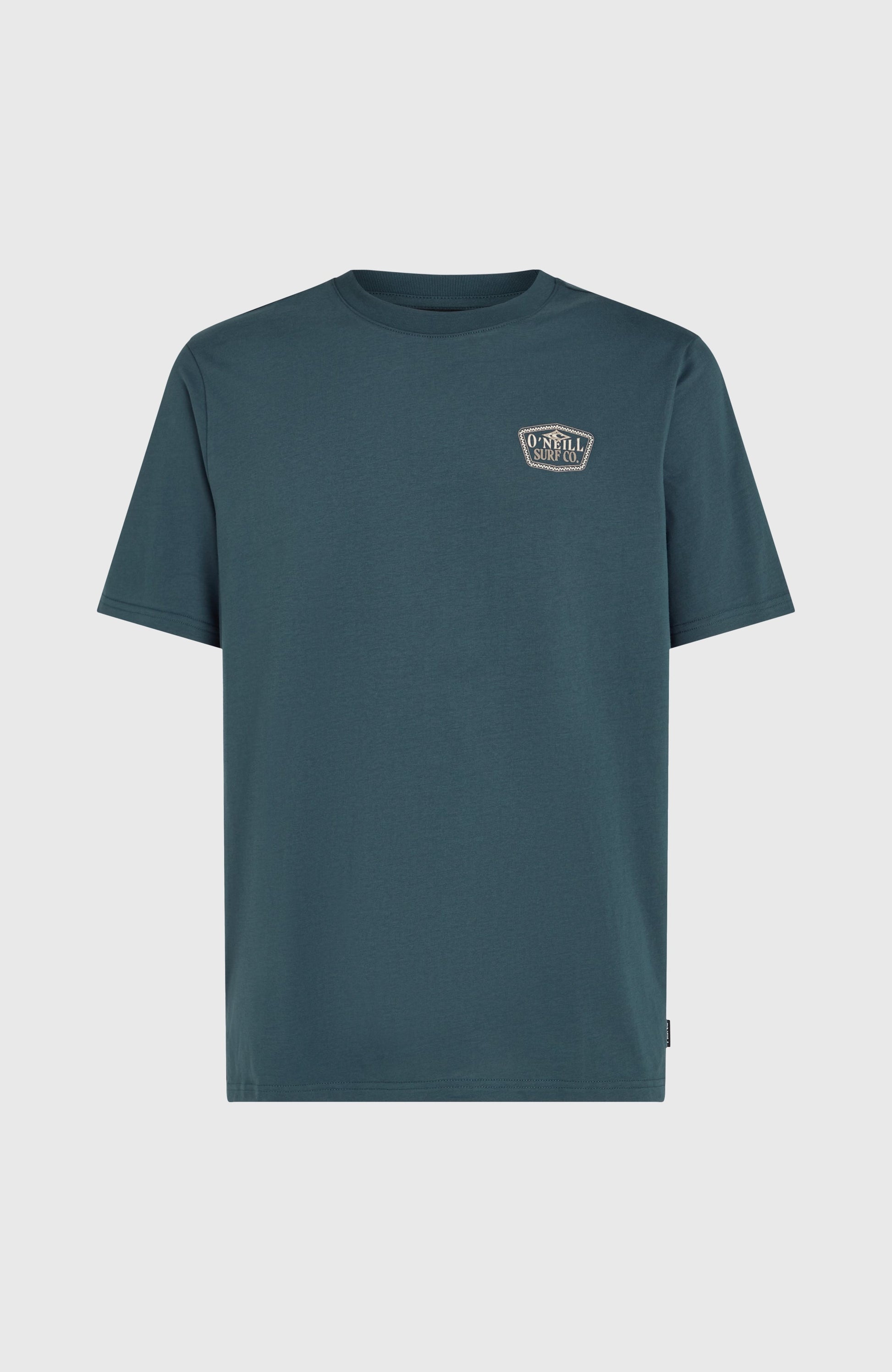 Small Chest Print T-Shirt Men Alma Steel