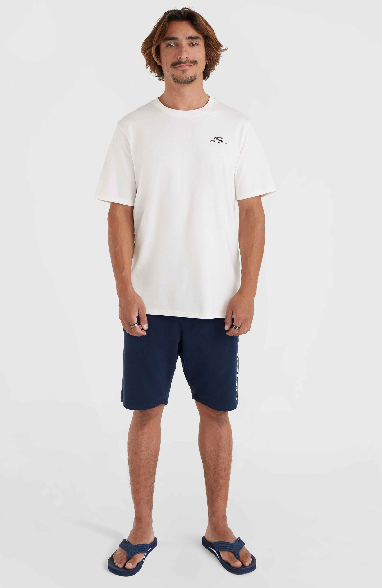 O'Neill Small Logo T-Shirt Men Snow White