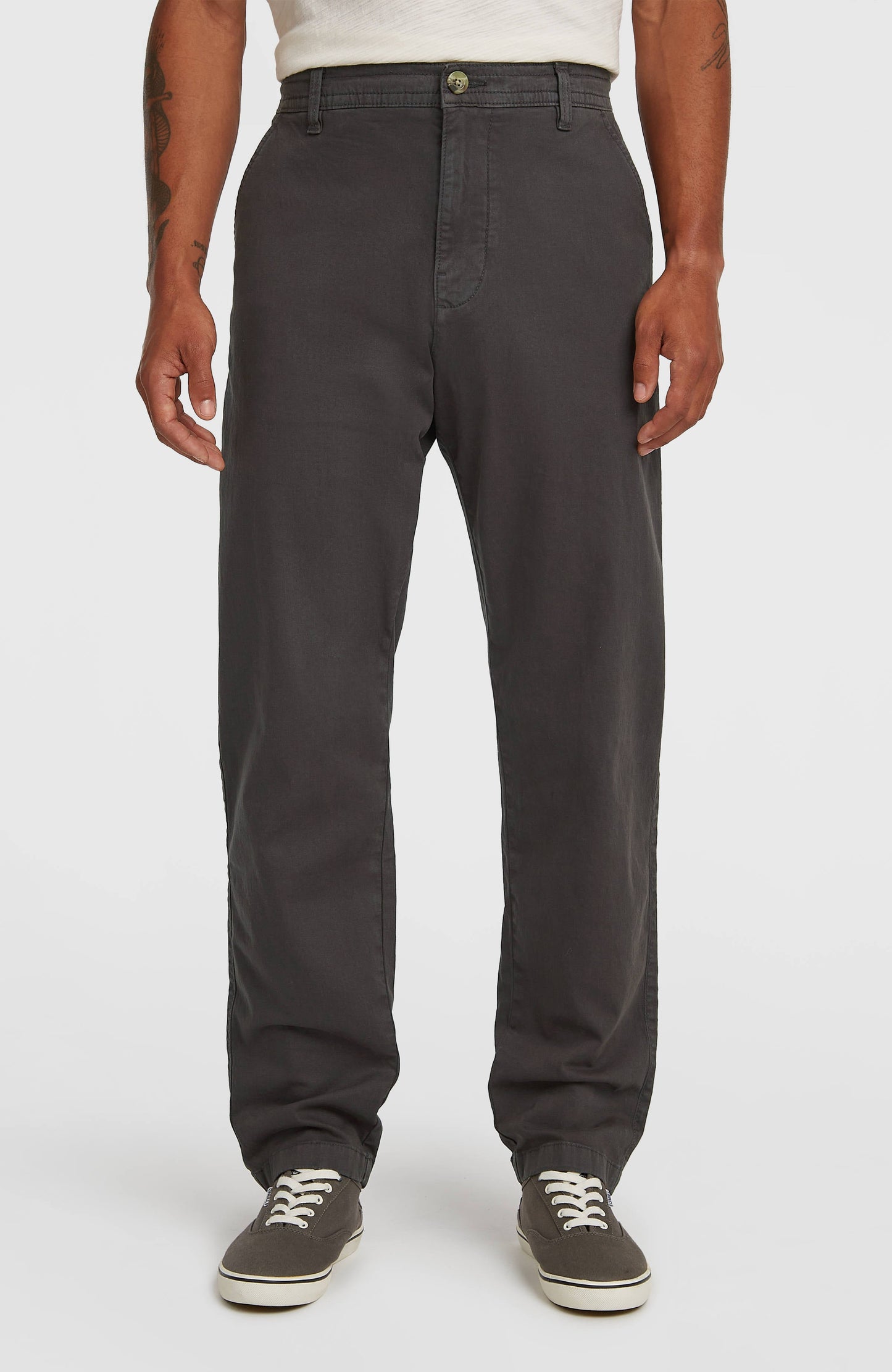 Essentials Chino Pants Men Raven