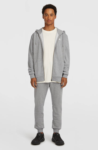 Small Logo Sweatpants Men Silver Melee