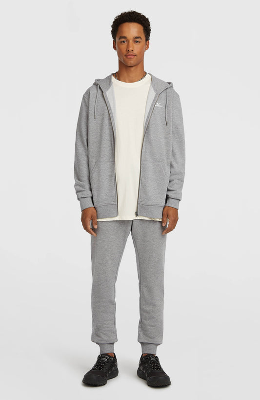 Small Logo Sweatpants Men Silver Melee