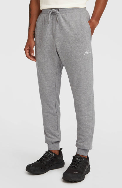 Small Logo Sweatpants Men Silver Melee