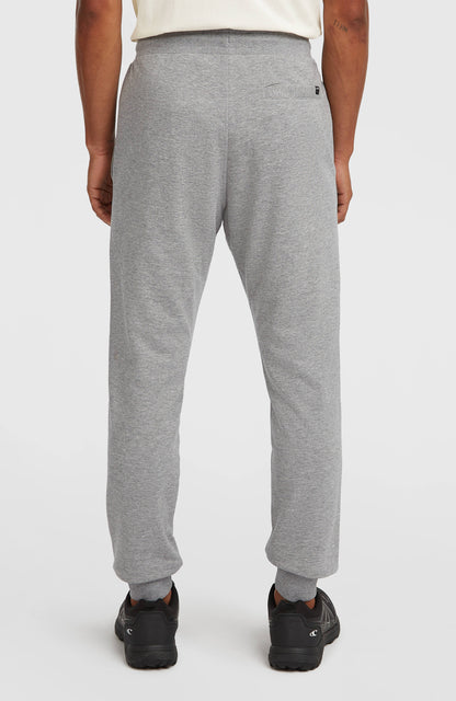 Small Logo Sweatpants Men Silver Melee