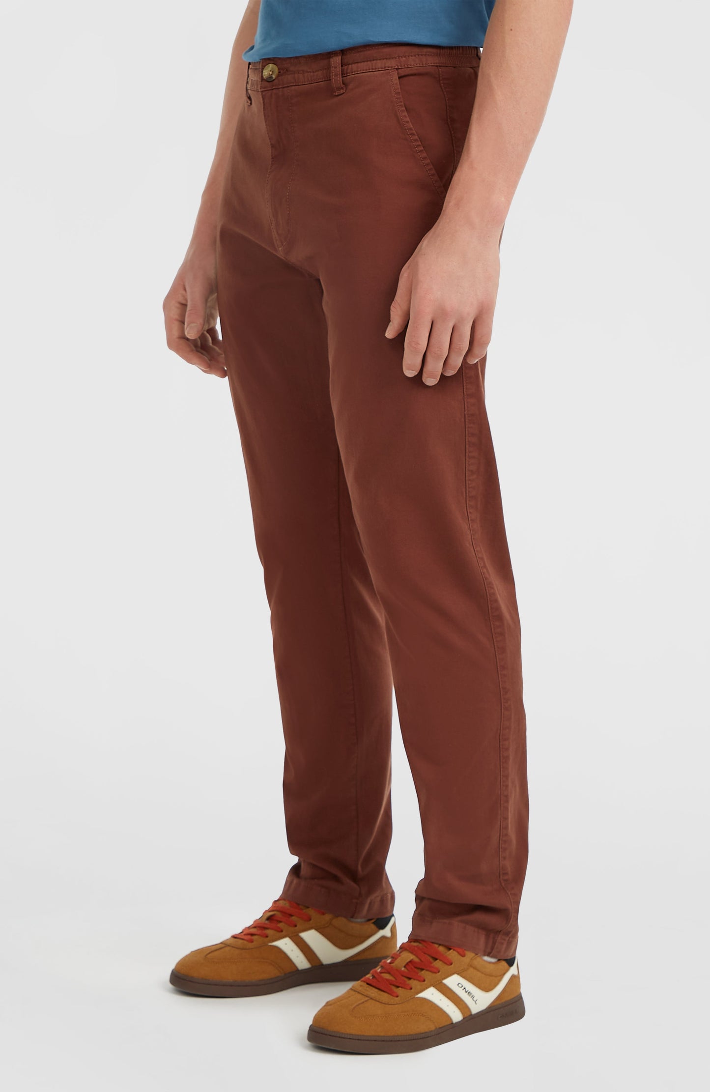 Essentials Chino Pants Men Hazel Spice