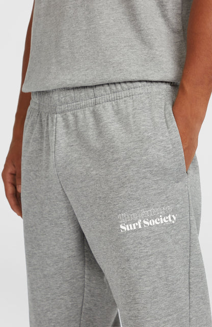 Future Surf Society Sweatpants Men Silver Melee