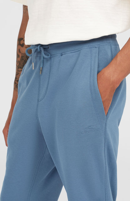 Small Logo Sweatpants Men Copen Blue