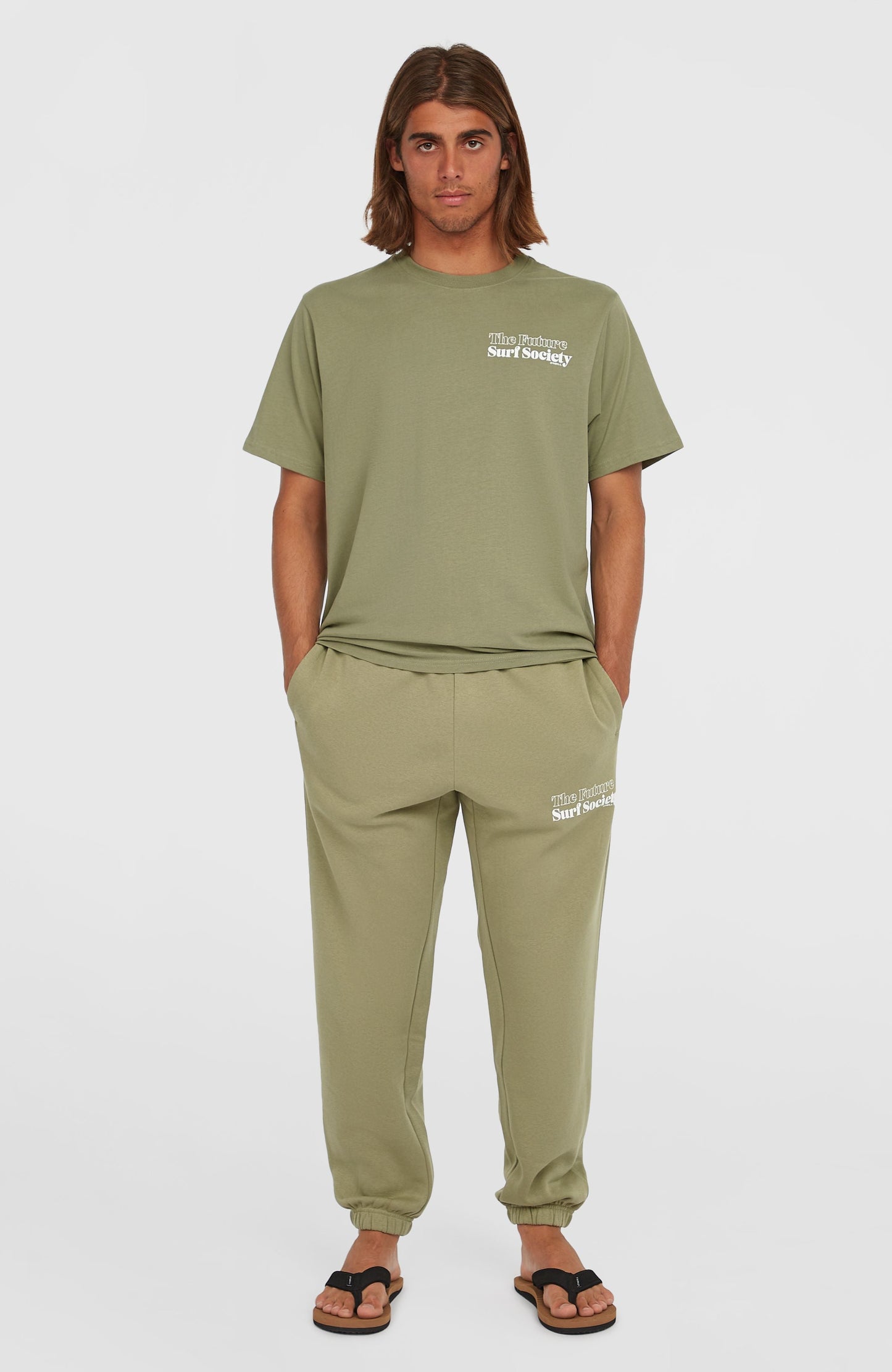 Future Surf Society Sweatpants Men Avery Fern