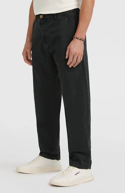Essentials Chino Pants Men Black Out