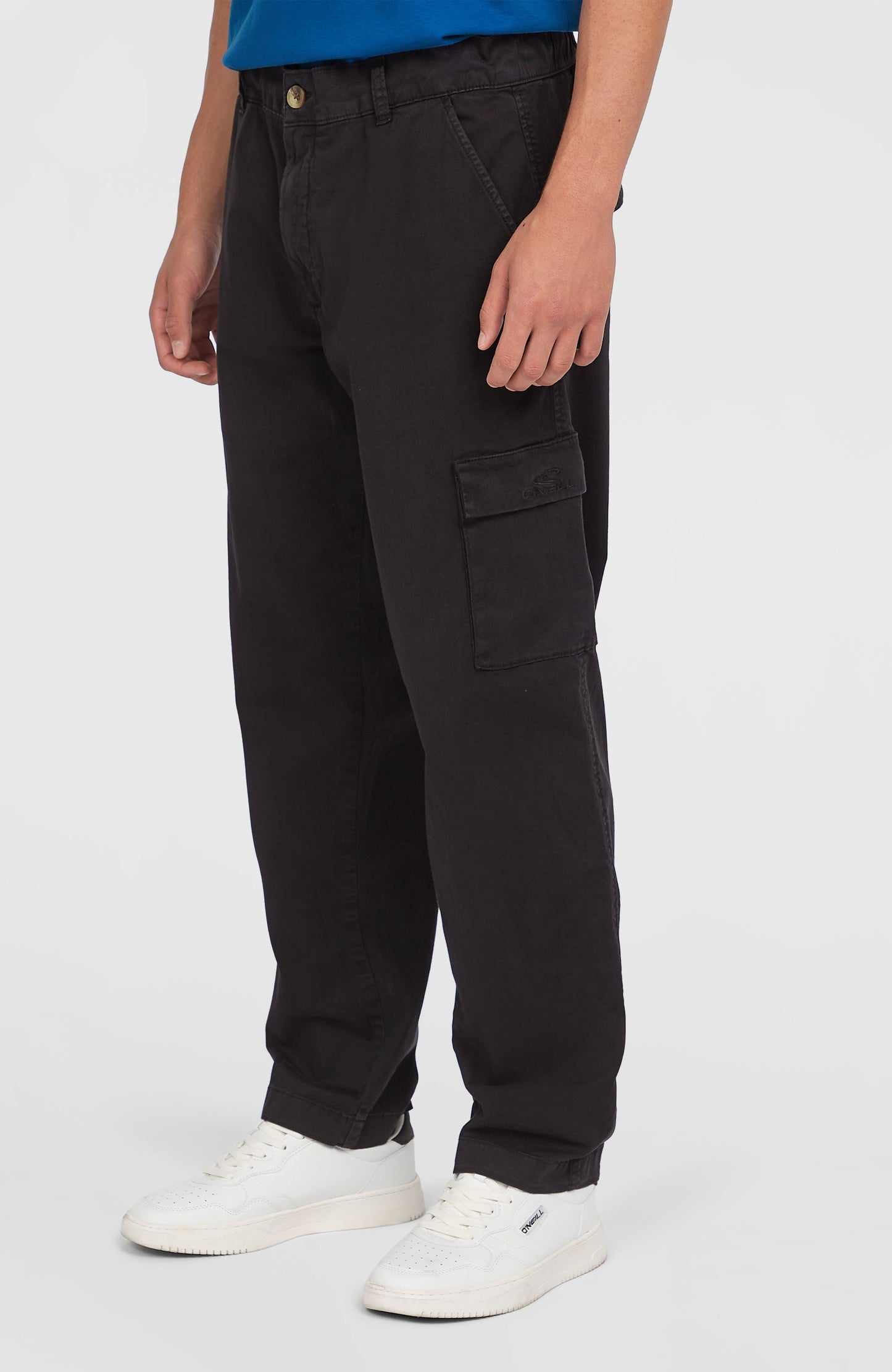 Essentials Cargo Pants Men Black Out