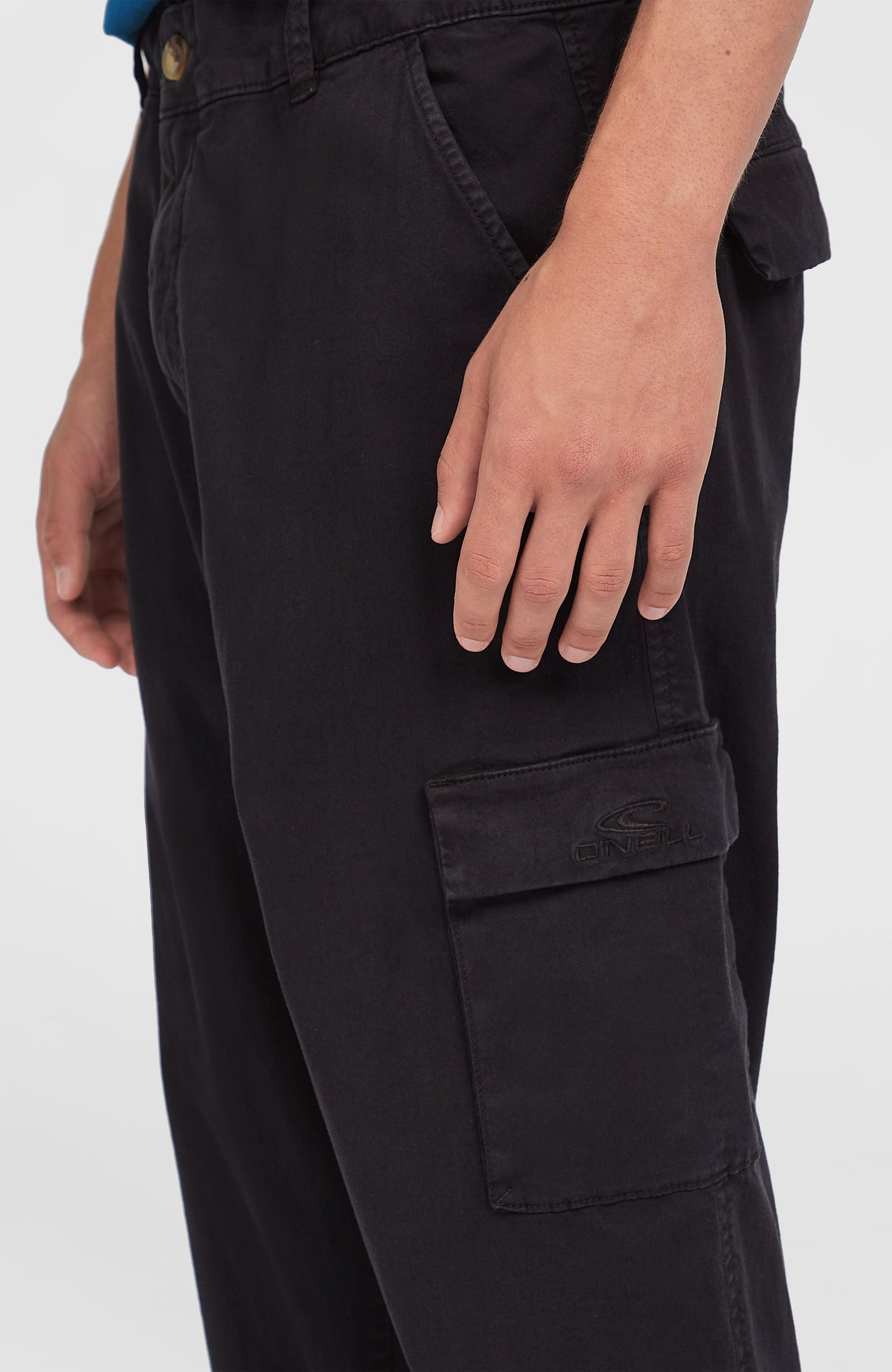 Essentials Cargo Pants Men Black Out