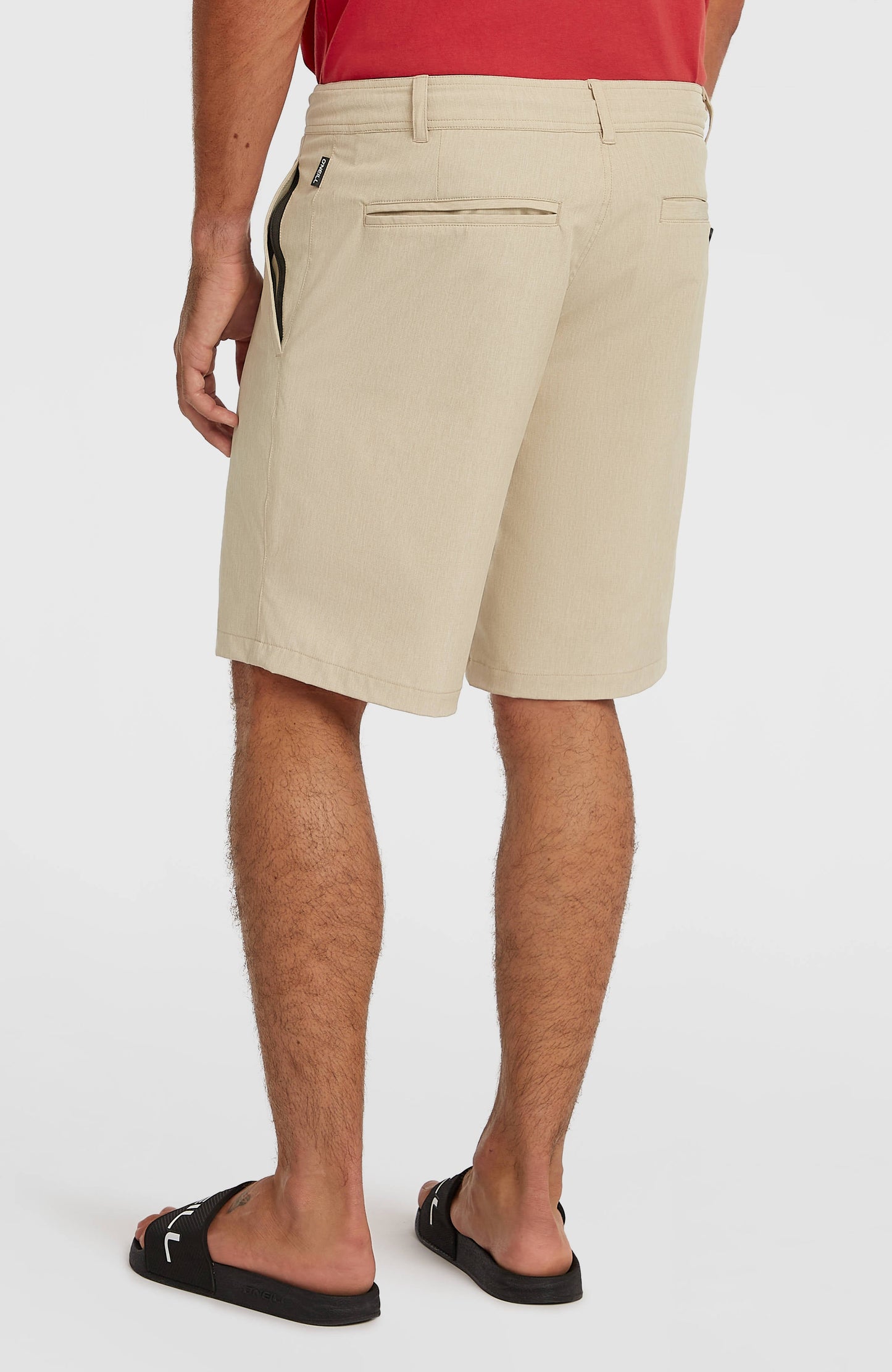 Hybrid 19" Melange Shorts Men Cocoa Sand