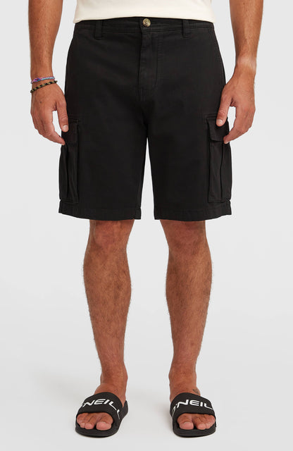 Essentials Cargo Shorts Men Black Out